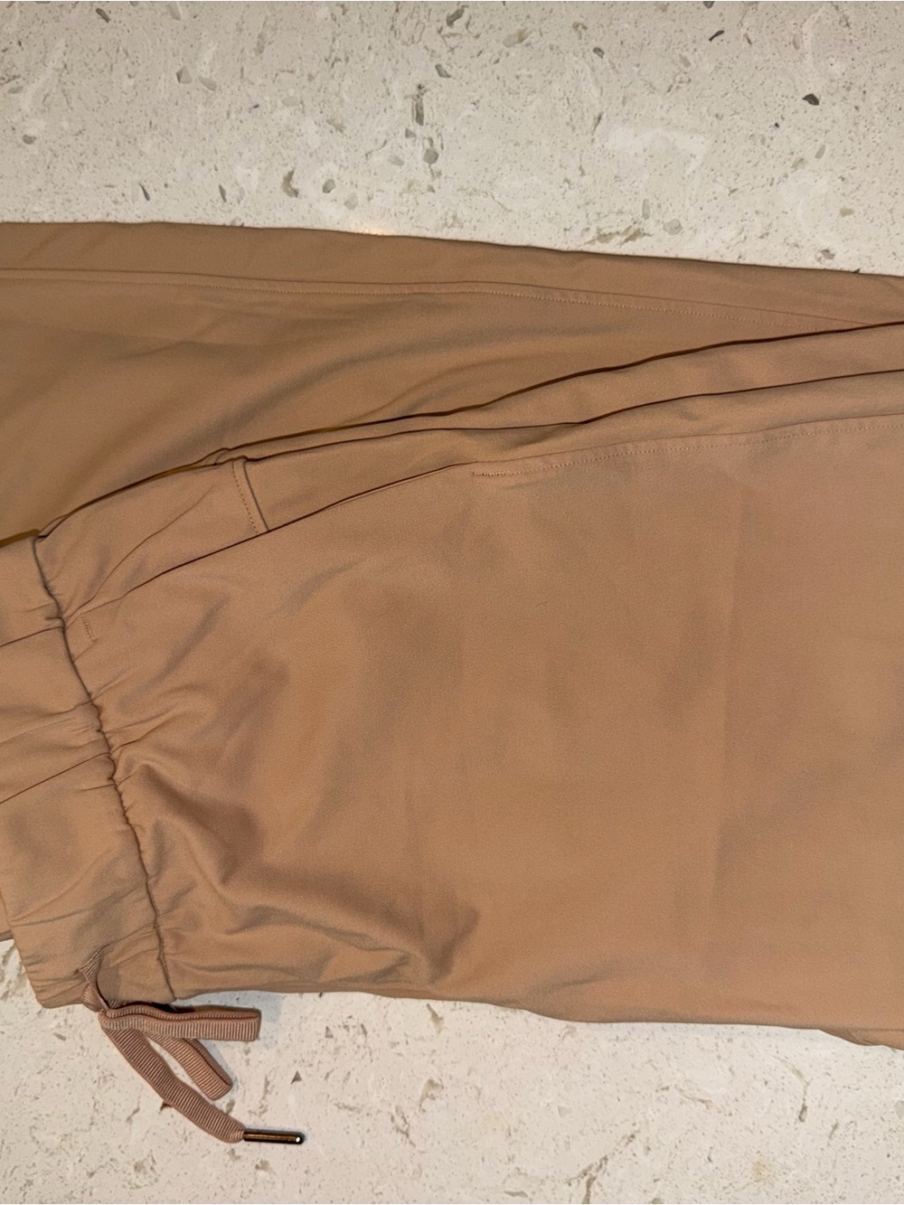 Amazon Women's Straight Leg Pants in Tan Camel
